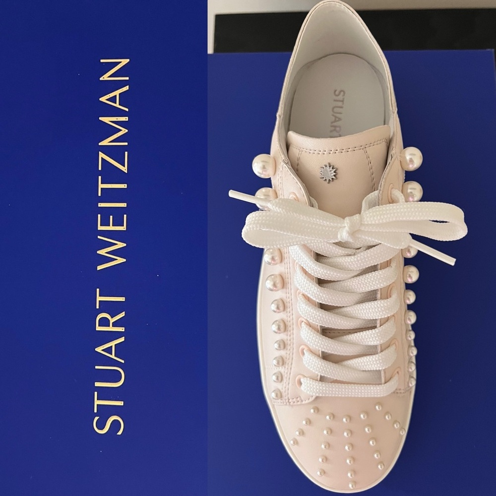 New Stuart Weitzman Goldie
Convertible Sneaker size 9 B